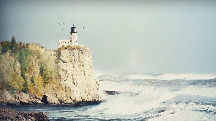 Beautiful Lighthouse Scenery